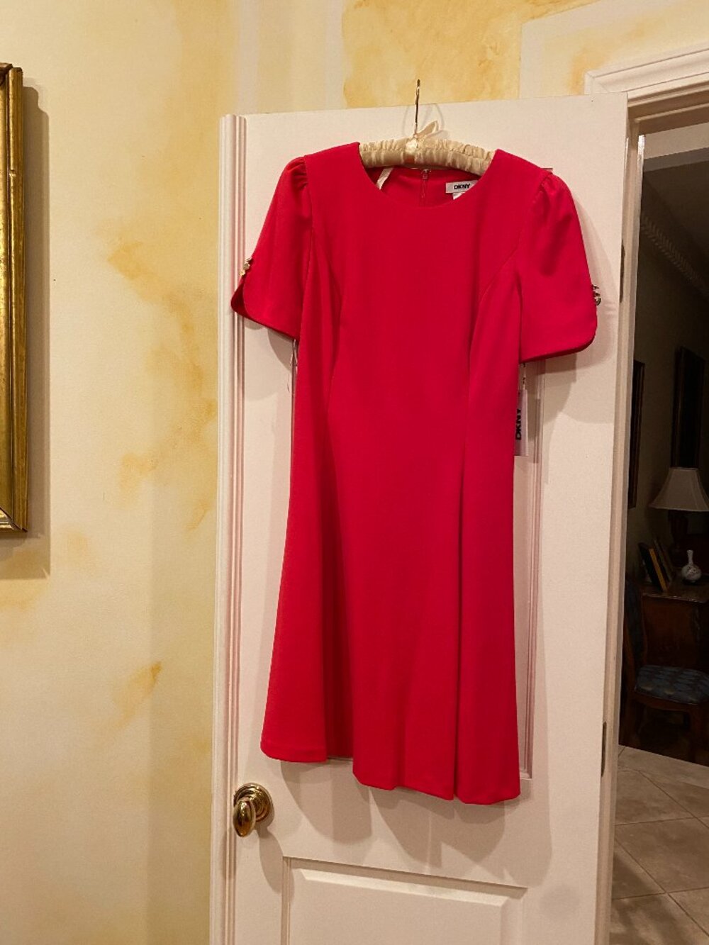 NWT - DKNY Hot Pink Dress